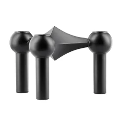 Clearance STOFF Nagel candle holder, matte Black
