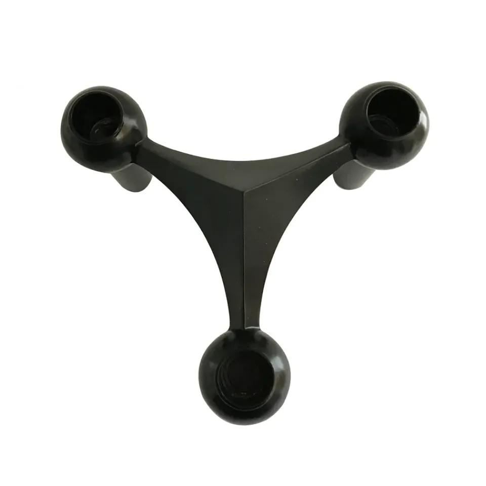 Clearance STOFF Nagel candle holder, matte Black