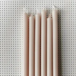 Candles^STOFF Nagel candles 12-pack, Beige