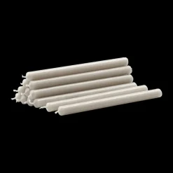 Hot STOFF Nagel candles 12-pack, Linen Grey
