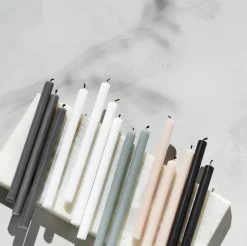 Candles^STOFF Nagel candles 12-pack, White