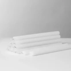 Candles^STOFF Nagel candles 12-pack, White