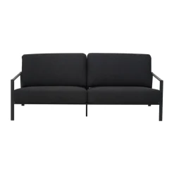 Garden Sofas & Garden Benches|Balcony Furniture^Brafab Naos sofa, -teddy , 2.5-seater Black