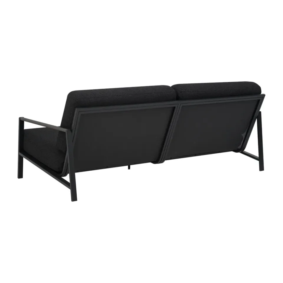 Garden Sofas & Garden Benches|Balcony Furniture^Brafab Naos sofa, -teddy , 2.5-seater Black