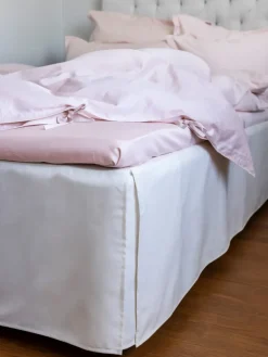 New Mille Notti Napoli bed skirt, Off , 180x220x42 cm White
