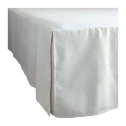 Valances^Mille Notti Napoli bed skirt, Off , 160x220x42 cm White