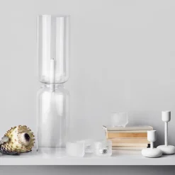 Clearance Iittala Nappula candle sticks set, White