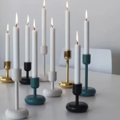 New Iittala Nappula candleholder , small 107 mm White