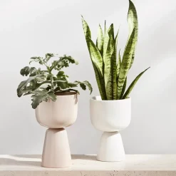 Flower Pots^Iittala Nappula flower pot Ø15,5 cm h23 cm, White