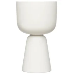Flower Pots^Iittala Nappula flower pot Ø15,5 cm h26 cm, White