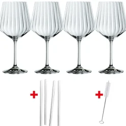 Cocktail & Martini Glasses|Long Drink & Highball Glasses^Nachtmann Natchmann Feel Good G&T glasses 4-pack, 64 cl