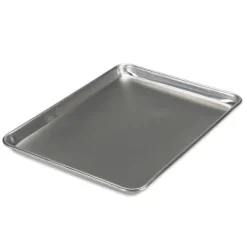 Best Nordic Ware Naturals Half Sheet, Aluminum Silver-coloured
