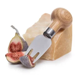 Cheese Knives|Serving Utensils^Sagaform Nature cheese knife set 3 pieces, Oak BrownSilver-coloured