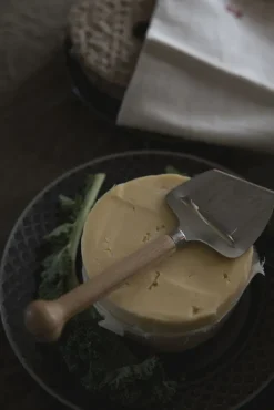 Sagaform Nature cheese slicer, Oak Silver-colouredBrown