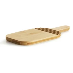Chopping Boards^Sagaform Nature cutting board bamboo with handle, 26.5 cm Beige