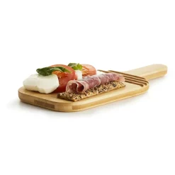 Chopping Boards^Sagaform Nature cutting board bamboo with handle, 26.5 cm Beige