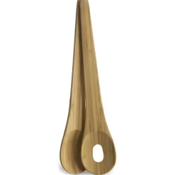 Salad Servers^Sagaform Nature salad cutlery, bamboo BeigeBrown