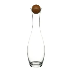Water Jugs And Carafes^Sagaform Nature wine-water carafe, 1 l BrownTransparent