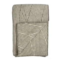 Sale Røros Tweed Naturpledd blanket 135x200 cm, Nøste Beige