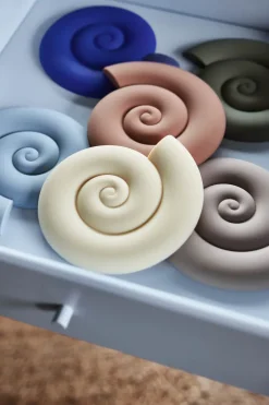 Hot OYOY Nautilus Pot Trivet, Clay Grey