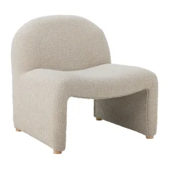 Sale Bloomingville Neel lounge chair, Nature White