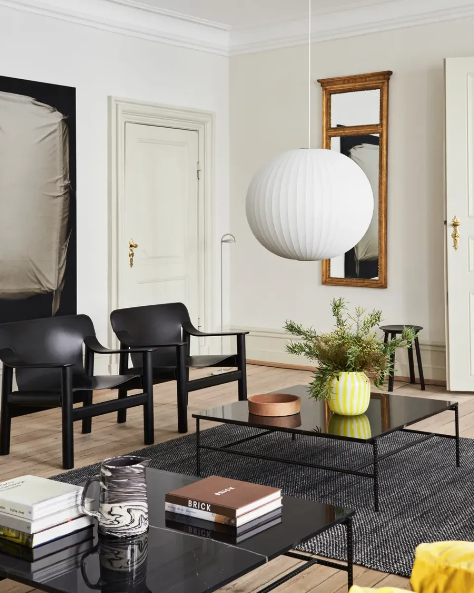 Sale HAY Nelson Bubble Ball pendant lamp L, Off White