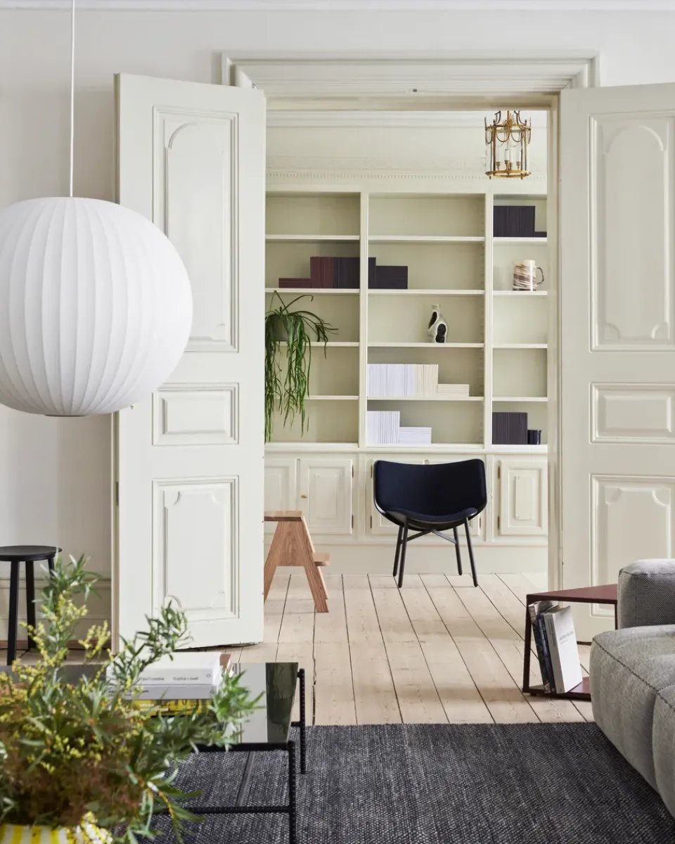 Sale HAY Nelson Bubble Ball pendant lamp L, Off White