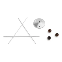 Lamp Hooks & Suspensions^HAY Nelson Bubble Fixture ceiling fixture for 3 lampor, Fixture for 3 bubble White