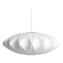 HAY Nelson Bubble Saucer crisscross pendant lamp M, Off White