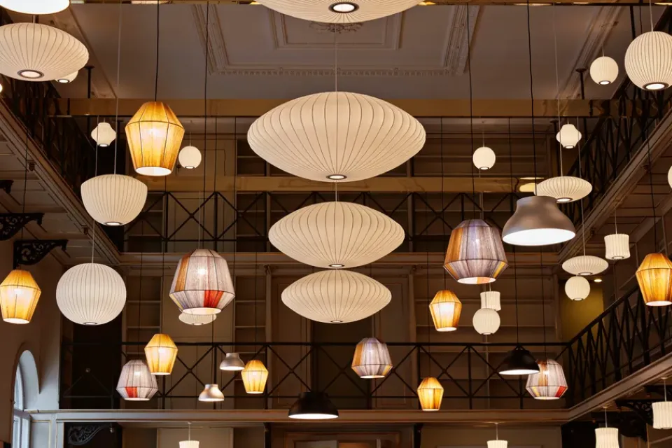 HAY Nelson Bubble Saucer pendant lamp L, Off White