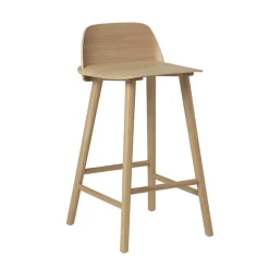 Bar Stools^Muuto Nerd Bar Stool 65 Cm, Oak Brown