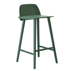 Bar Stools^Muuto Nerd Barstool, Dark- Green