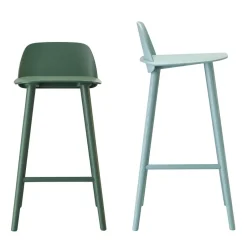 Bar Stools^Muuto Nerd Barstool, Dark- Green