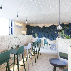 Bar Stools^Muuto Nerd Barstool, Dark- Green