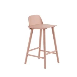Best Muuto Nerd counter stool, Tan rose Pink