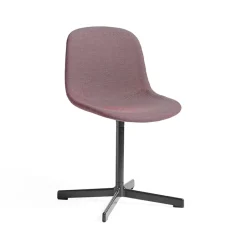 Sale HAY Neu 10 Upholstery chair, -swivel base soft black Red