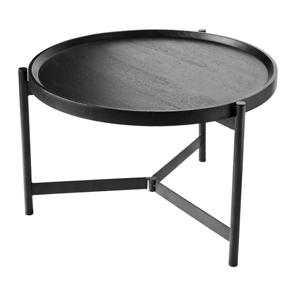 Coffee Tables^MUUBS Nevada coffee table Ø70 cm, Black