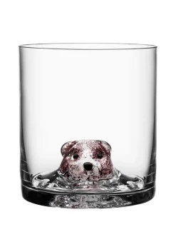 Discount Kosta Boda New Friends glass 46 cl, bear tumbler BrownTransparent