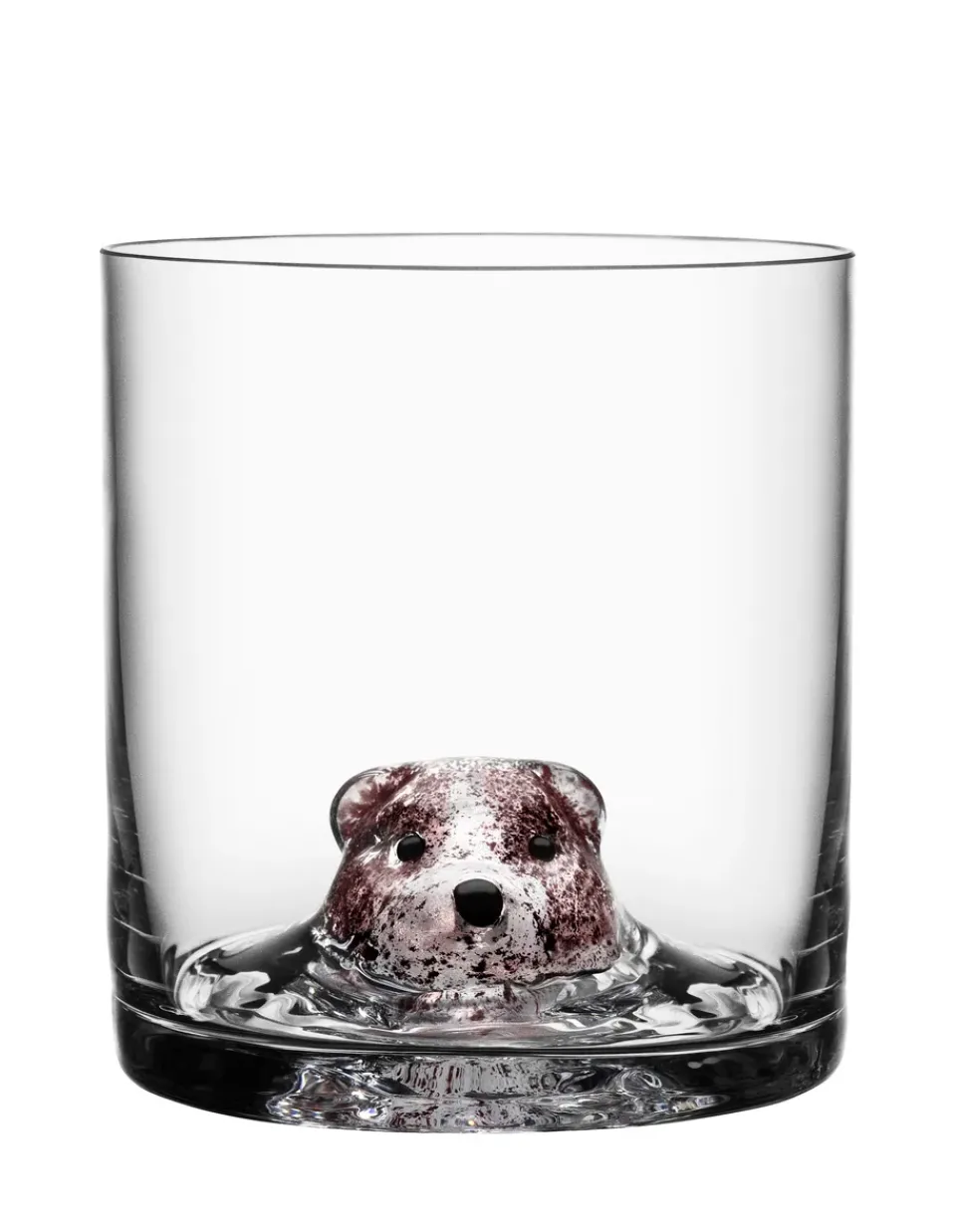 Discount Kosta Boda New Friends glass 46 cl, bear tumbler BrownTransparent