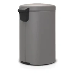 New Brabantia New Icon pedal bin 20 liter, Mineral concrete Grey