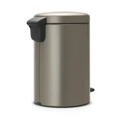 Discount Brabantia New Icon pedal bin 12 liter, platinum Silver-coloured