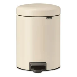 Pedal Bins|Pedal Bins^Brabantia New Icon pedal bin 5 liter, Soft Beige