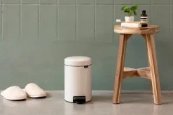 Pedal Bins|Pedal Bins^Brabantia New Icon pedal bin 5 liter, Soft Beige