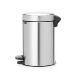 Sale Brabantia New Icon pedal bin 3 liter, matte steel Silver-coloured