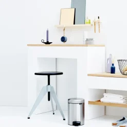 Sale Brabantia New Icon pedal bin 3 liter, matte steel Silver-coloured
