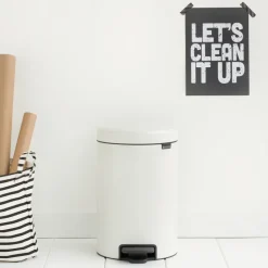 Pedal Bins|Pedal Bins^Brabantia New Icon pedal bin 12 liter, White