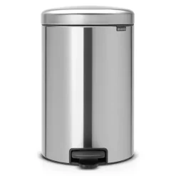 Pedal Bins|Pedal Bins^Brabantia New Icon pedal bin 20 liter, matte steel Silver-coloured