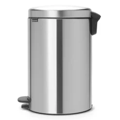 Pedal Bins|Pedal Bins^Brabantia New Icon pedal bin 20 liter, matte steel Silver-coloured