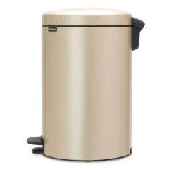 Pedal Bins|Pedal Bins^Brabantia New Icon pedal bin 20 liter, Metallic Gold Beige