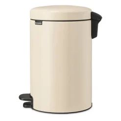 Clearance Brabantia New Icon pedal bin 12 liter, Soft Beige